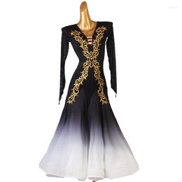 Stage Wear High-end Woman Modern Dance Performance Competition Dress National Standard Social MQ268