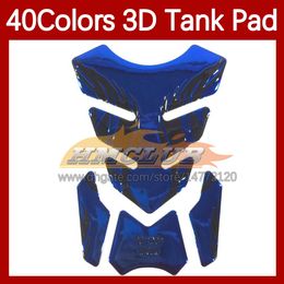 Motorcycle Stickers 3D Carbon Fibre Tank Pad Protector For HONDA CBR 125R CBR125 R CBR125R 2011 2012 2013 2015 2016 2017 2018 Gas Fuel Tank Cap Sticker Decal 40 Colours