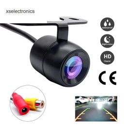 Update Car Reverse Camera HD Night Vision Wide Angle Rear View Parking Camera Waterproof CCD LED Auto Backup Monitor Color Image Car DVR