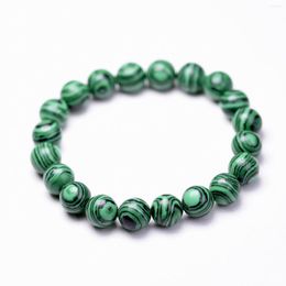 Strand Higth Quality Fashion Green Malachite Men Bracelets&Bangle For Women Crystal Charm Bracelet Buddhist Beads Birthday Gift