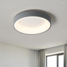 Ceiling Lights Modern Led Lamp Round Master Bedroom Lighting Fixture Atmospheric Nordic Living Room Creative Luminaire Decor Light