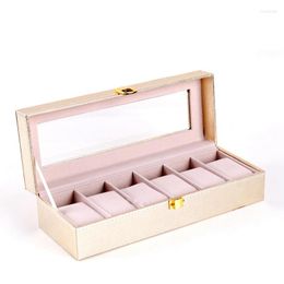 Jewellery Pouches Watch Display Case Durable Packaging Holder Collection Storage Organiser Box Casket