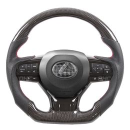 Carbon Fiber LED Car Steering Wheels for Lexus ES RX Racing Wheel Customized Steering Auto