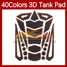 Motorcycle Stickers 3D Carbon Fiber Tank Pad Protector For HONDA CBR600 F CBR 600 600F CBR600F 11 12 13 14 2011 2012 2013 2014 Gas Fuel Tank Cap Sticker MOTO Decal 40 Color