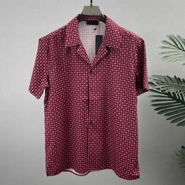 Men's Casual Shirts New Plaid Print Shirt For Men Camisa Social Masculina Short Sleeve Slim Casual Shirt 2022 European Streetwear Formal Dress Shirt Z0224