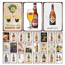 Belgium Beer Metal Sign Vintage Decorative Metal Tin Sign Bar Pub Decor Restaurant Kitchen Man Cave Decor Wall Art Metal Plate 30X20cm W03