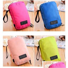 Cosmetic Bags Women Travel Mate Hanging Makeup Toiletry Purse Holder Wash Bag Organiser Pouch Drop Delivery Health Beauty Dhcmq