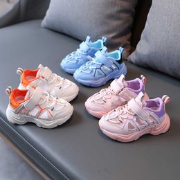 Sandals Girls Sport Beach Mesh Sandals Cutout Summer Kids Shoes Toddler Sandals Closed Toe Girls Sandals Children Shoes Z0225