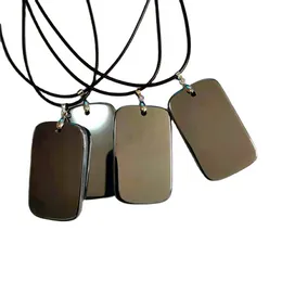 Decorative Figurines Objects & Terahertz Dog Tags Crystal Stone Selling Natural Polished Gemstone For Healing Gifts