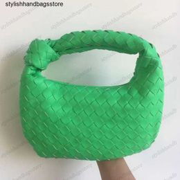 Новая модная тканая сумка ручной работы, зеленая летняя сумка через плечо, женская сумка через плечо Hobo из искусственной кожи с узлом, повседневная сумка C0602