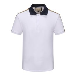 Stylist Polo Shirts Italy Casual Tops Tshirt 2023 Fashion Designer Polos Mens Summer Short Sleeve Cotton T Shirt