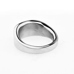 stainless steel Cockrings adult male sex products Metal penis ring lock scrotum restraint delay ejaculate props