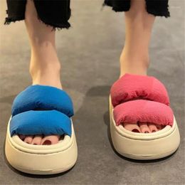 Slippers 2023 Muffin Platform Women Summer Outdoor Beach Slides Lady Fashion Sandals Comfort Casual Open Toe Shoes