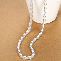 Chains 999 Foot Silver Men's Sterling Necklace Chain Charming Personality Long Coarse Fashion Hip Hop