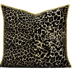 TOP Quailty Cushion/Decorative Design Gold Pillow Have Filling 1KG black Living room sofa Ins pillow home Luxury Horse 50&50cm 45&45cm