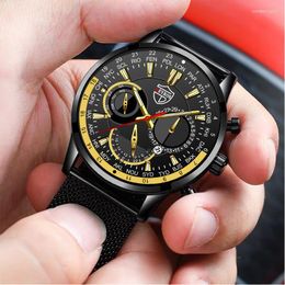 Wristwatches 2023 Waterproof Watches Designer Men's Watch Sport Fashion Clock Complete Calendar Perfect Korean Version Wristwatch Reloj