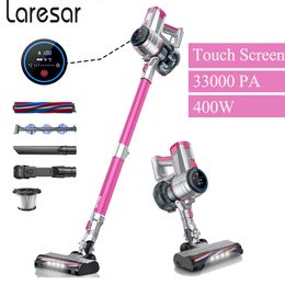 Sweepers Accessories Vacuum Cleaners 400W 33000PA Suction Power JR300 Handheld Cordless Wireless Cleaner floor Home 1L Dust Cup Removable Battery 230228