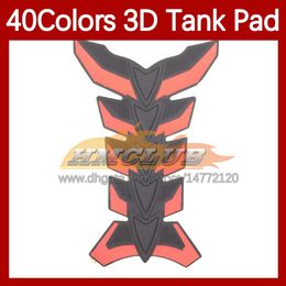 Motorcycle Stickers 3D Carbon Fiber Tank Pad Protector For SUZUKI Hayabusa GSXR1300 GSXR 1300 1300CC 1996 1997 1998 99 00 01 Gas Fuel Tank Cap Sticker Decal 40 Colors