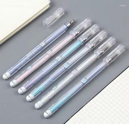 Office Gel Ink Pen Black Color Retractable Large Capacity Smooth Writing Pens 0.5mm For Students Stationery(SS-1103)