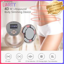 4D RF Ultrasound Vibration Body Massage Radio Frequency Body Slimming Shaping Device EMS SkinTightening LED Photon Beauty Device L230523