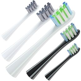 Replacement Automatic Electric Sonic Toothbrush Deep Cleaning Toothbrush Heads for Oclean X/X Pro Elite/One/Air/SE Soft DuPont Bristle Nozzles Vacuum Packaging