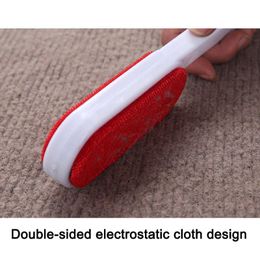 Lint Rollers Brushes Doublesided Lint Remover Hair PickUp Brush for Pet Dust Velvet Lint Removing Clothes Home Household Cleaning Tools Z0601