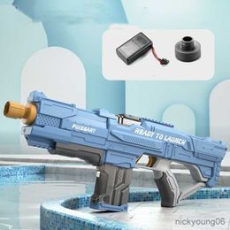 Sand Play Water Fun New PatternElectric Toy Gun Large Capacity High-Tech Children's Outdoor Beach Swimming Pool Toys Summer Kids Holiday Gift