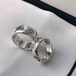 60% off designer Jewellery bracelet necklace Accessories love fearless Ring heart-shaped pattern men's women's couple ring