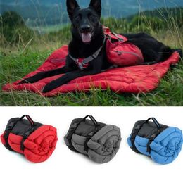 Pens 3 Colours Outdoor Dog Bed Blanket Portable Dog Cushion Mat Waterproof Outdoor Kennel Foldable Pet Beds Couch For Small Large Dogs