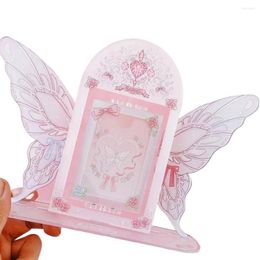 Frames Eye-catching Po Display Stand 2 Styles Frame Bright Color Butterfly Pocard