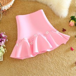 Skirt New 2021 Autumn Winter Womens Midi Skirts Saia High Waist Slim Package Hip Flounce Fishtail Pleated Tutu Skirt Ball Gown Sweet