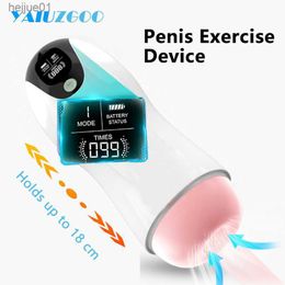 Automatic Male Masturbator Cup Blowjob Sucking Machine Sex Toy For Men Real Vagina Penis Vacuum Suction Vibration Adults 18+ L230518