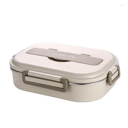 Dinnerware Sets Stainless Steel Insulated Lunch Box Large Capacity Canteen Portable Multi Grid Student Sealed