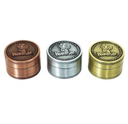 Smoking Pipes 40mm Metal Grinder 3-layer Small Zinc Alloy Smoke Grinder