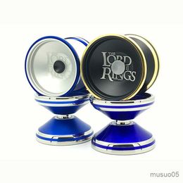 Yoyo New Arrive YOYO EMPIRE leader of rings yoyo Bimetallic ring Colourful yo-yo metal Yoyo for Professional yo-yo player Metal yoyo