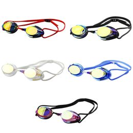 Goggles Unisex professional adult waterproof starting goggles anti fog glasses swimming accessories P230601