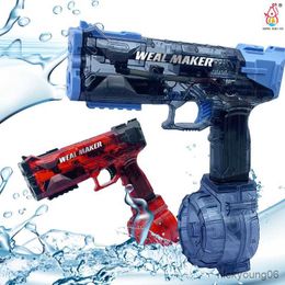 Sand Play Water Fun Electric Gun Kids Toy Shooting Kid Swimming Pool Summer Outdoor Games Adult for Children Gift