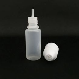 5ml 10ml 15ml 20ml 30ml 50ml Thin Long Lid Softer Dropper Bottle Plastic Needle Bottles With Varible Colours ChildProof Caps for E Juice Wholesale