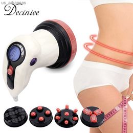 4in1 Infrared Fat Cellulite Remover Electric Full Body Slimming Massager for Muscles Relaxation Body Sculpting 3D Roller Device L230523