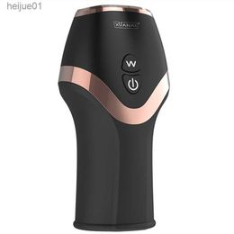 Electric Male Masturbation Cup Penis Massage Glans Sucking Trainer 12 Modes Vibrator Oral Sex Toys For Men Adult Products L230518