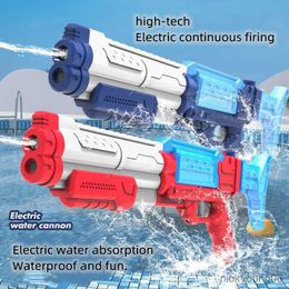 Sand Play Water Fun Electric Guns For Children And Adults Can Automatically Absorb Explosively With Far More Powerful Range.