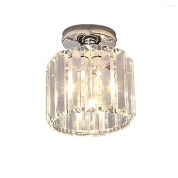 Ceiling Lights Crystal Lamp Room Light Decor Home Office Restaurant Indoor LED Chandelier Lighting Adornment Round