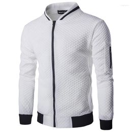 Men's Jackets 2023 Spring Cross-border Leisure Sports Korean Version Of Boys Zipper Youth Solid Color Cardigan Coat