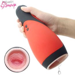 Powerful 30 Speeds Electric Vibrating Silicone Male Masturbator Cup With Tight Deep Throat Adult Pocket Sex Toys for Men