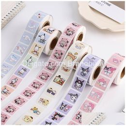 Other Toys New Fashion Cartoon Stickers Cute Dog Boutique Sticker Kids Notebook Toy Fun Stick Paper Drop Delivery Oticf