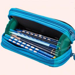 Waterproof Convenient High Capacity Pencil Pouch Washable Pen Container Insert Design School Accessory