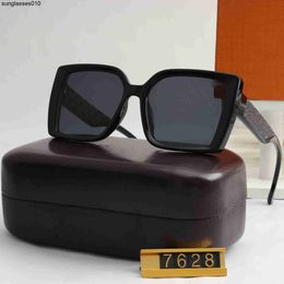 2023 New Lvjia Fashion High Definition Sunglasses Large Box Sunshade Buy one pair of sunglasses and send two