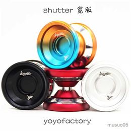 Yoyo New shutter YOYO Wide version Polished ring alloy for professional yoyo player R231030