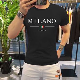 Men's T-Shirts 2023 Men's Summer T-shirt Luxury Letters Bear Print Cotton Short Sleeve Tees Solid Color Summer Wear Streetwear T230601