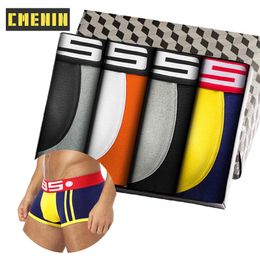 Underpants 4Pcs High Quality Underwear Man Boxer Homme Cotton Men Underpants Boxershorts Men Boxers Sexy Boxer Shorts Penis 230601